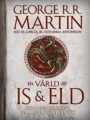cover image of En värld av is och eld